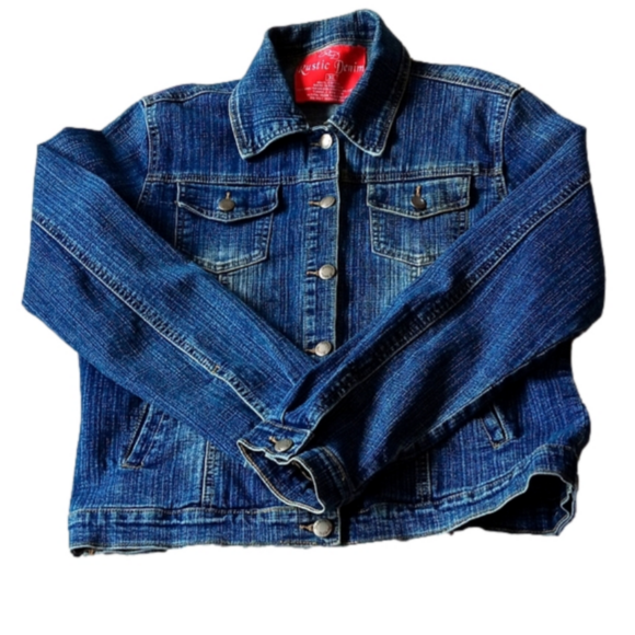 RUSTIC DENIM JACKET - Picture 1 of 7